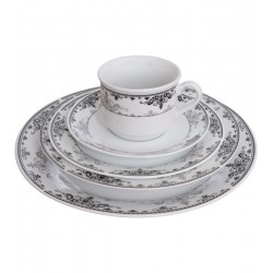 Jogo De Jantar Liliana 20 Peças Em Porcelana Hauskraft